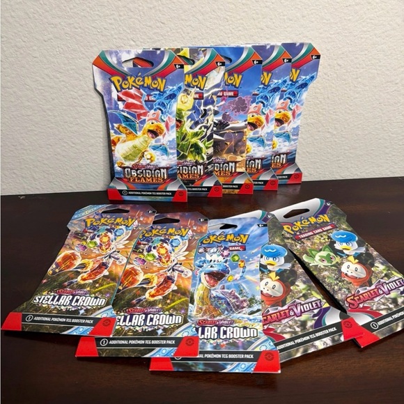 Pokemon Colorful Booster Pack Collection